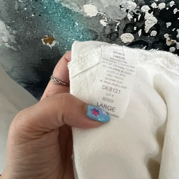 Elan | Rock & Roll White Shacket - Picture 8 of 9